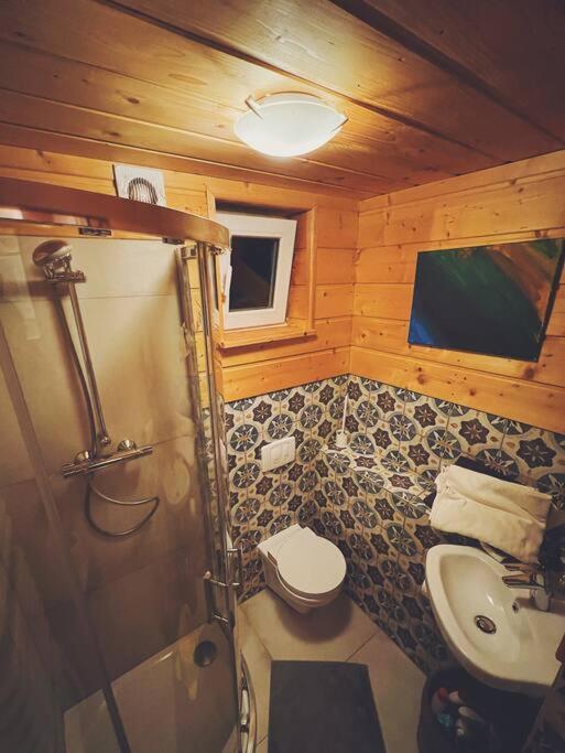 Polanka Beskid Niski Cute Cabin With Spectacular Views Hanczowa Exterior photo