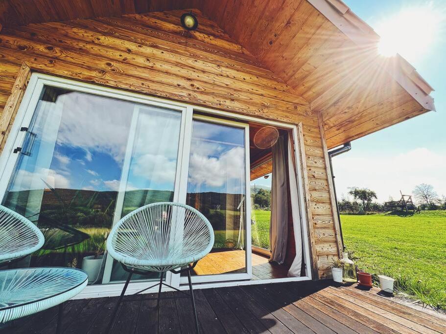 Polanka Beskid Niski Cute Cabin With Spectacular Views Hanczowa Exterior photo